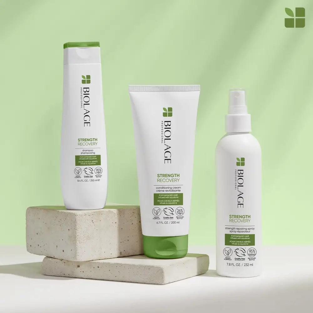 Biolage Strength Recovery Spray Leave-In cu Squalane – Protecție și Regenerare pentru Părul Deteriorat - Păr