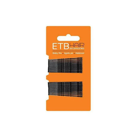 ETB Hair Agrafe par negru 5cm 24 buc