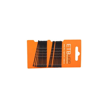 ETB Hair Agrafe par negru 7cm 24 buc