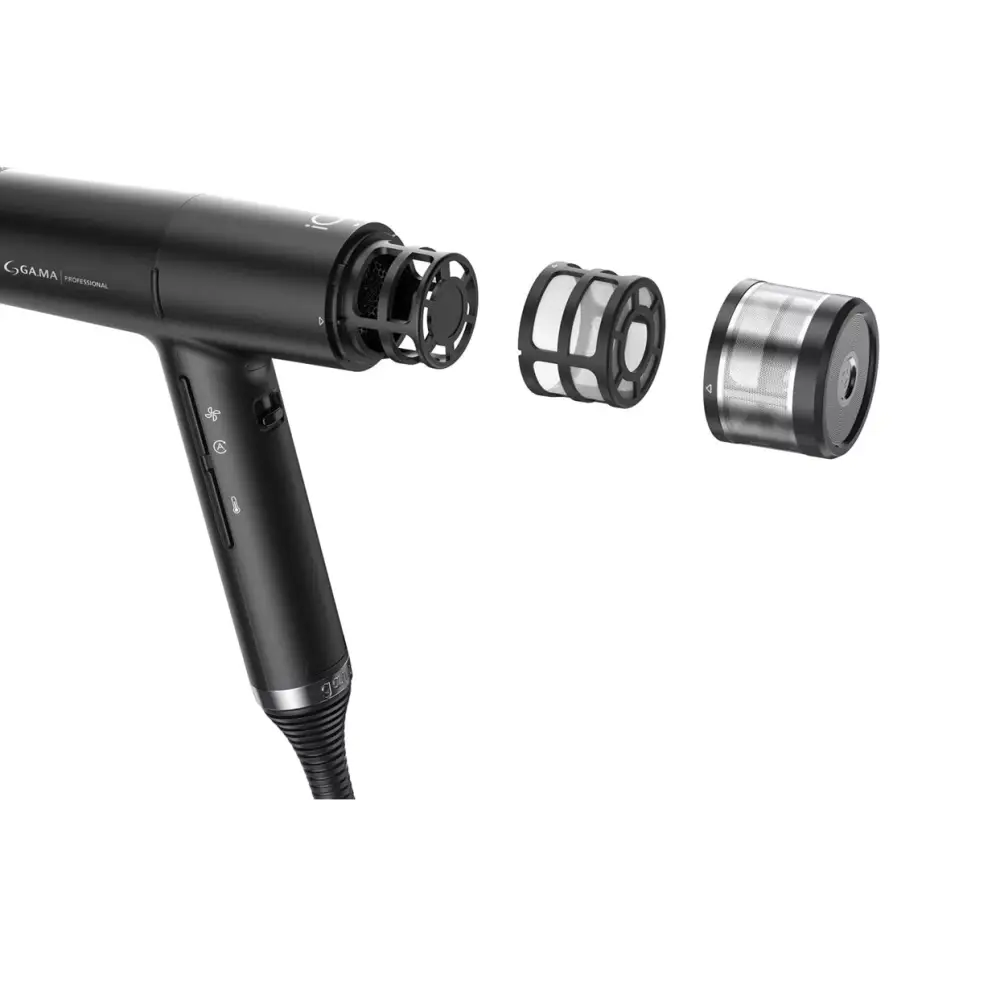GA.MA iQ 1 Perfetto – Ultrakönnyű Professzionális Hajszárító 2000W Digitális Brushless Motorral Oxy Active
