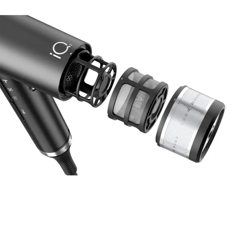 GA.MA iQ2 Perfetto 2.0 – Ultrakönnyű Professzionális Hajszárító 120.000 RPM Oxy Active Auto-Clean 4 Prémium Tartozékkal