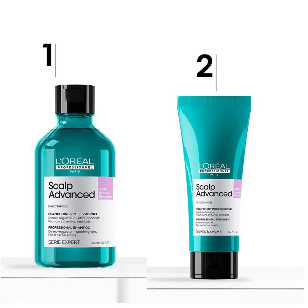 Hajápoló Készlet Érzékeny Fejbőrre L’Oreal Professionnel Serie Expert Scalp Advanced Dermo-Regulator Sampon