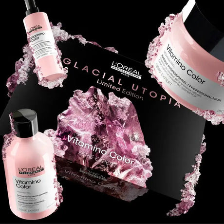 Hajápoló Készlet Festett Hajra L’Oreal Professionnel Serie Expert Vitamino Color Sampon 300 ml + Hajmaszk 250 ml - Haj