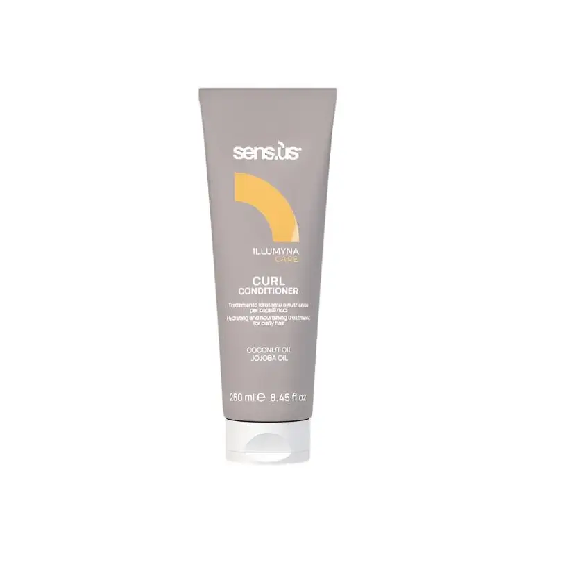 Hidratáló Balzsam Göndör És Hullámos Hajra Sensus Illumyna Care Curl Conditioner - 250 ml - Haj