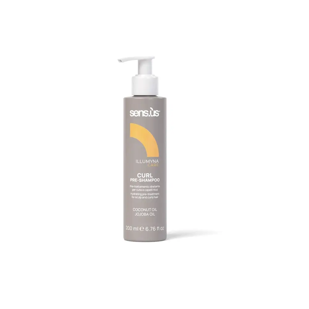 Hidratáló Elősampon Kezelés Fejbőrre és Göndör Hajra Illumyna Curl Pre-Shampoo 200 ml - Haj