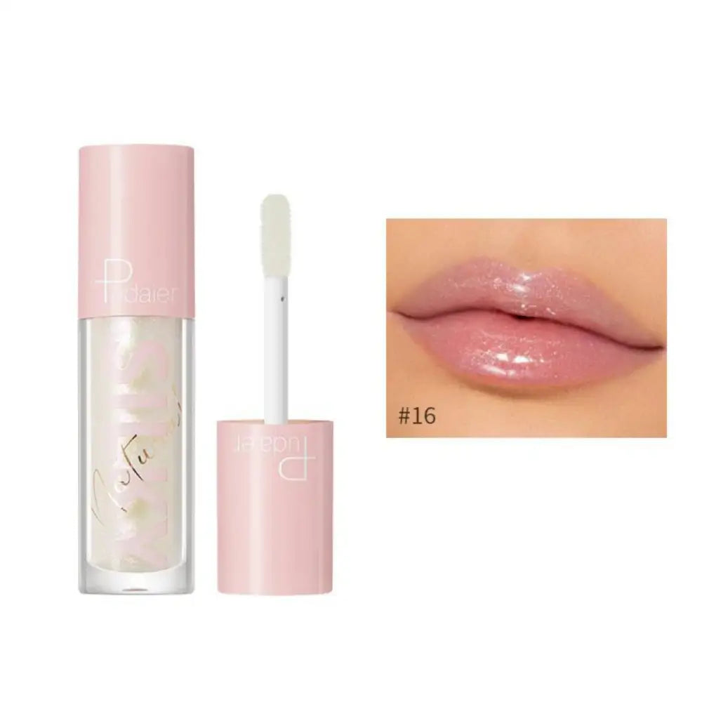Hidratáló Természetes Csillogást Biztosító Szájfény Pudaier Gloss Bomb Silky Natural - 16 - Sminkelés