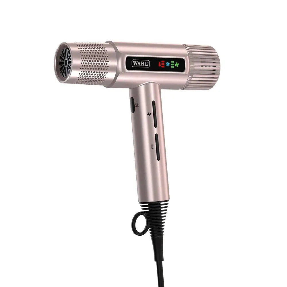 Wahl Vanquish Digital Hajszárító, Fejlett BLDC Motorral és Áramlásszabályozó Technológiával