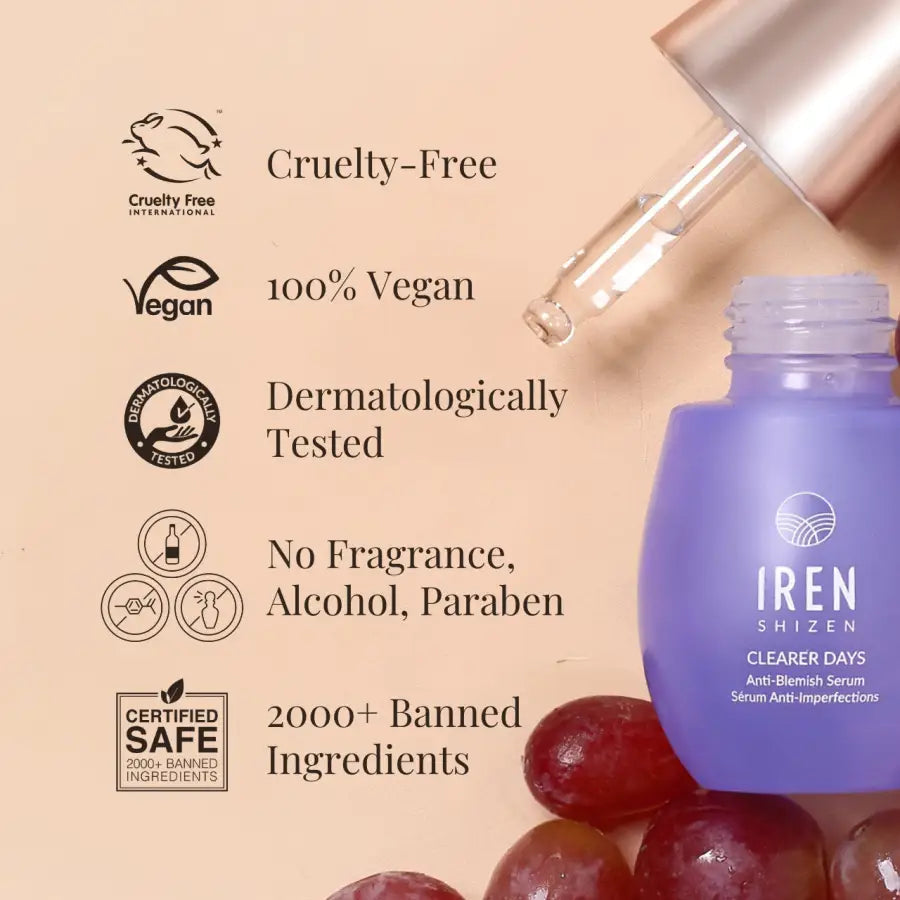 IREN Shizen Discovery Kit – Japán rituálé tökéletlenségek ellen Biyusen™-nel és szuperösszetevőkkel