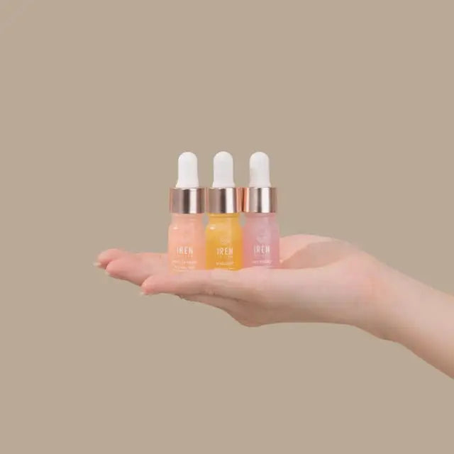 IREN Shizen GLOW UP Discovery Kit – Japán anti-aging készlet 3 szérummal a ragyogó, feszes és megfiatalodott bőrért