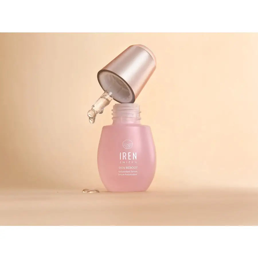 IREN Shizen Skin Reboot 20ml – Antioxidáns szérum gránátalmával, koffeinnel és vörösalgával a revitalizált, ragyogó és védett bőrért