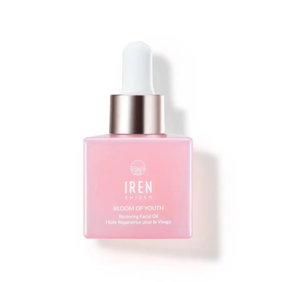 IREN Shizen BLOOM OF YOUTH 30ml – Regeneráló arcolaj csipkebogyóolajjal, 100% természetes, feszes, ragyogó és védett bőrért