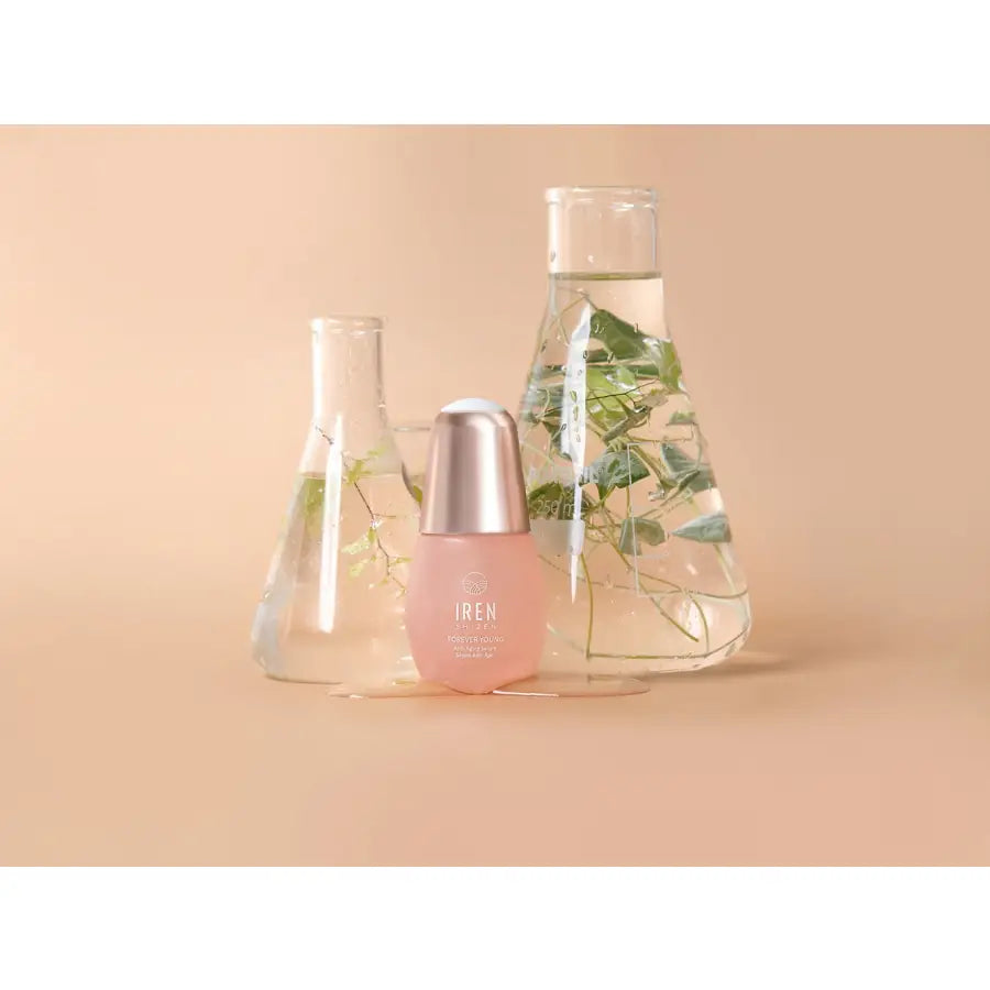 IREN Shizen Forever Young Serum 20ml – Öregedésgátló arcszérum peptidekkel, goji bogyóval és BIYUSEN™ termálvízzel a feszesítésért és a ráncok kisimításáért