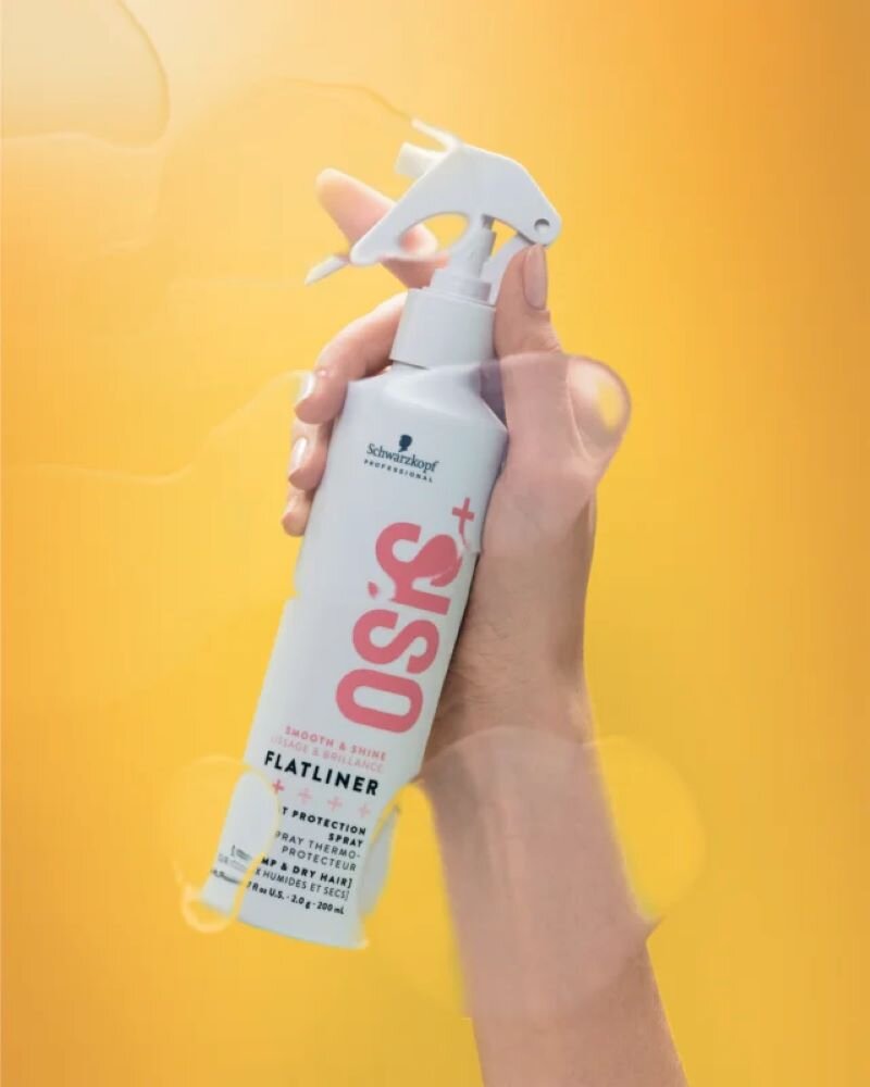Schwarzkopf Professional Osis Flatliner Hővédő szérum 200ml