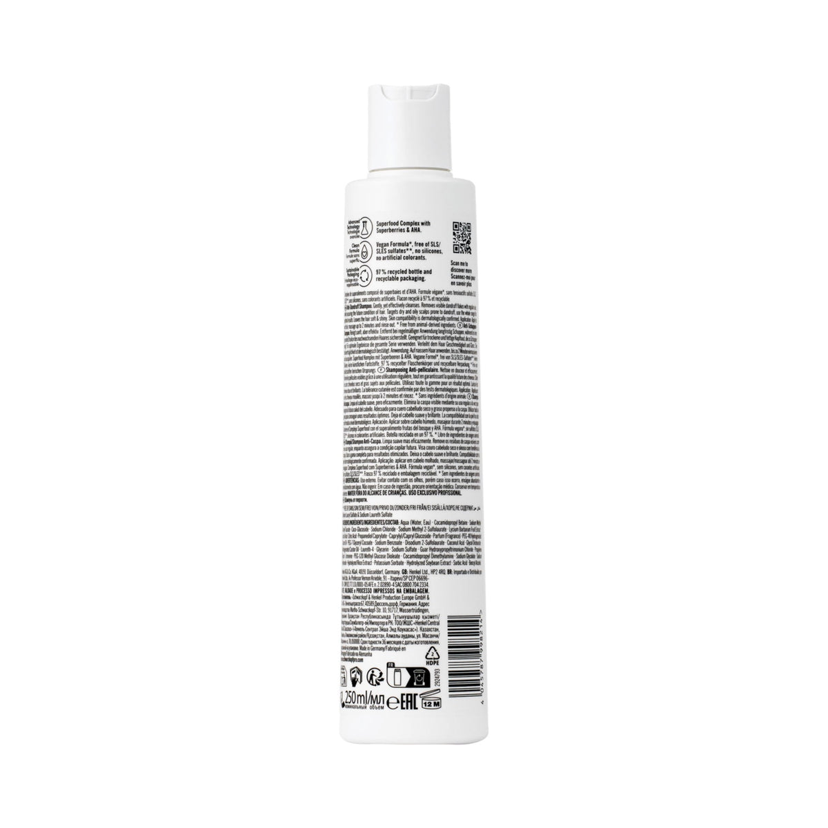 Schwarzkopf Professional Bonacure Scalp Care Korpásodás Elleni Sampon