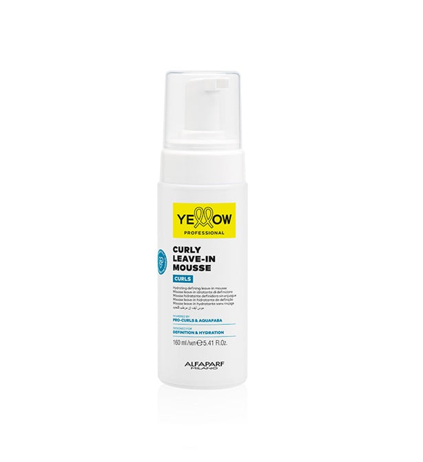 Yellow Curls Hidratáló, Hajban Maradó Hab Hullámos és Göndör Hajra 160ml