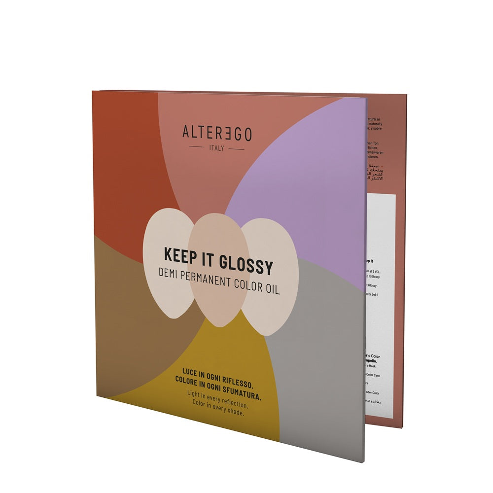 AlterEgo Keep It Glossy Színkatalógus 2025 – Inspiráció a fényes és élettel teli hajhoz