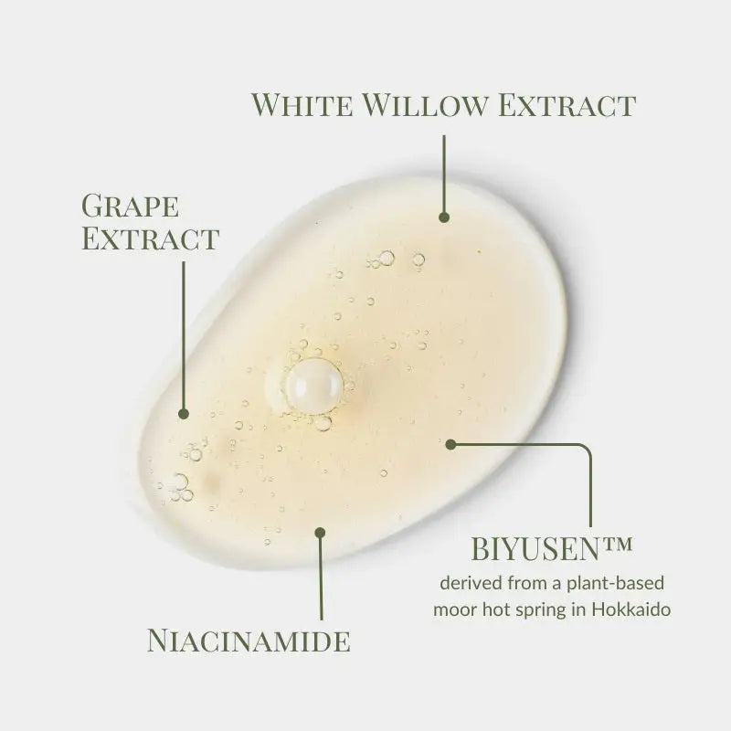 IREN Shizen Clearer Days 20ml – Japán Anti-Akne Szérum Niacinamiddal Szőlőkivonattal és BIYUSEN™ Termálvízzel