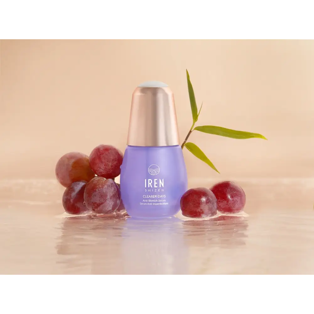 IREN Shizen Clearer Days 20ml – Japán Anti-Akne Szérum Niacinamiddal Szőlőkivonattal és BIYUSEN™ Termálvízzel