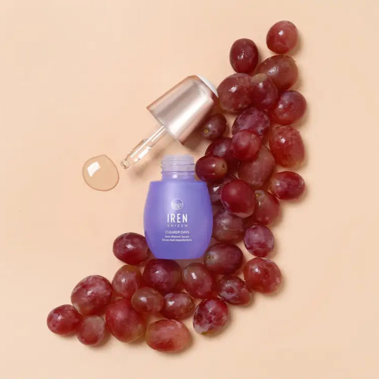 IREN Shizen Clearer Days 20ml – Japán Anti-Akne Szérum Niacinamiddal Szőlőkivonattal és BIYUSEN™ Termálvízzel