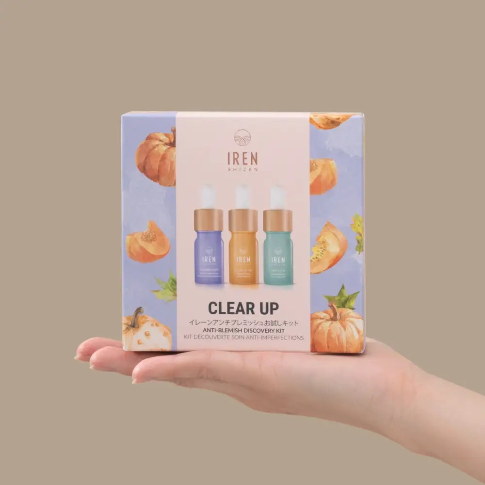 IREN Shizen Discovery Kit – Japán Anti-Imperfekciós Rituálé Biyusen™ vízzel és Szuperösszetevőkkel - Kozmetika