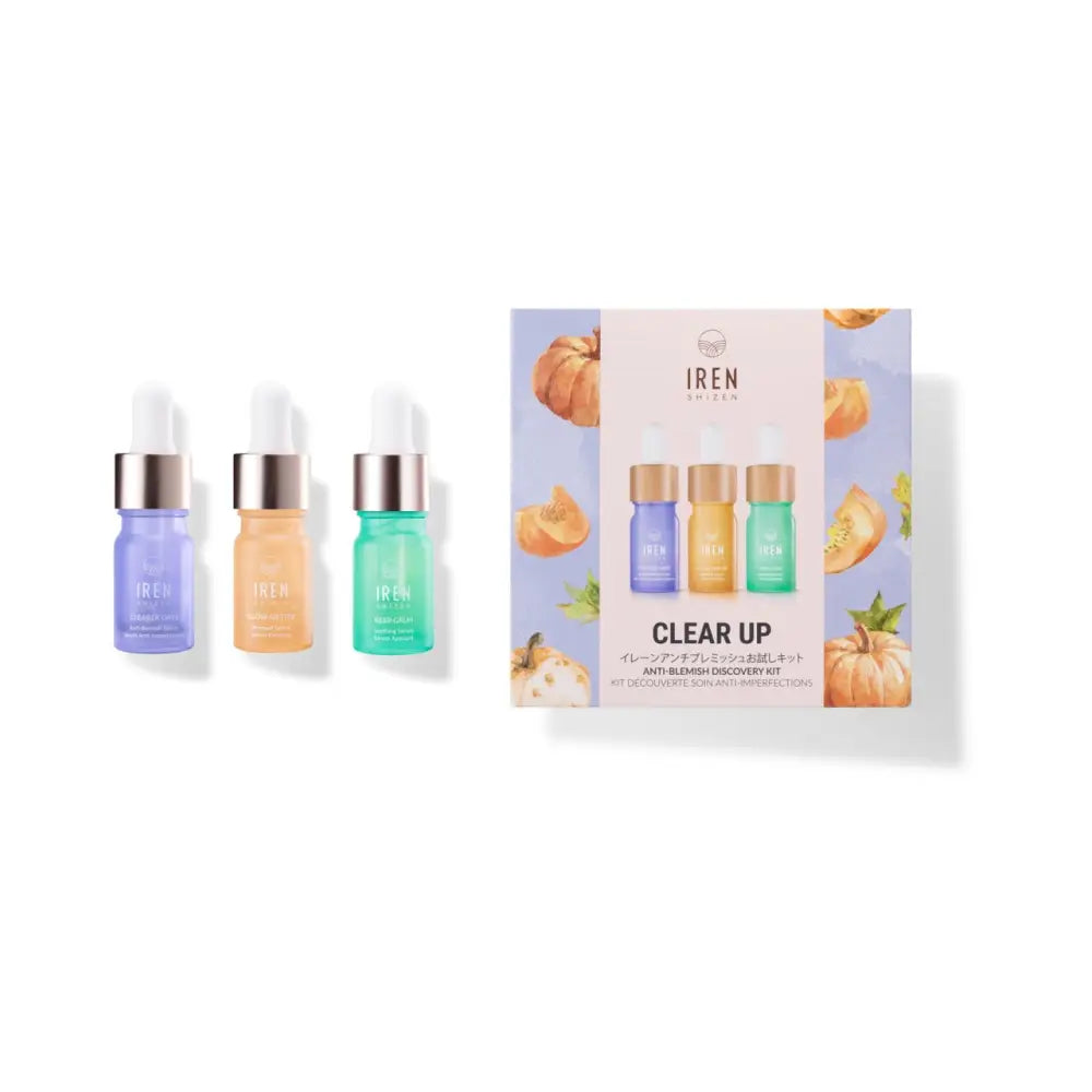 IREN Shizen Discovery Kit – Japán Anti-Imperfekciós Rituálé Biyusen™ vízzel és Szuperösszetevőkkel - Kozmetika