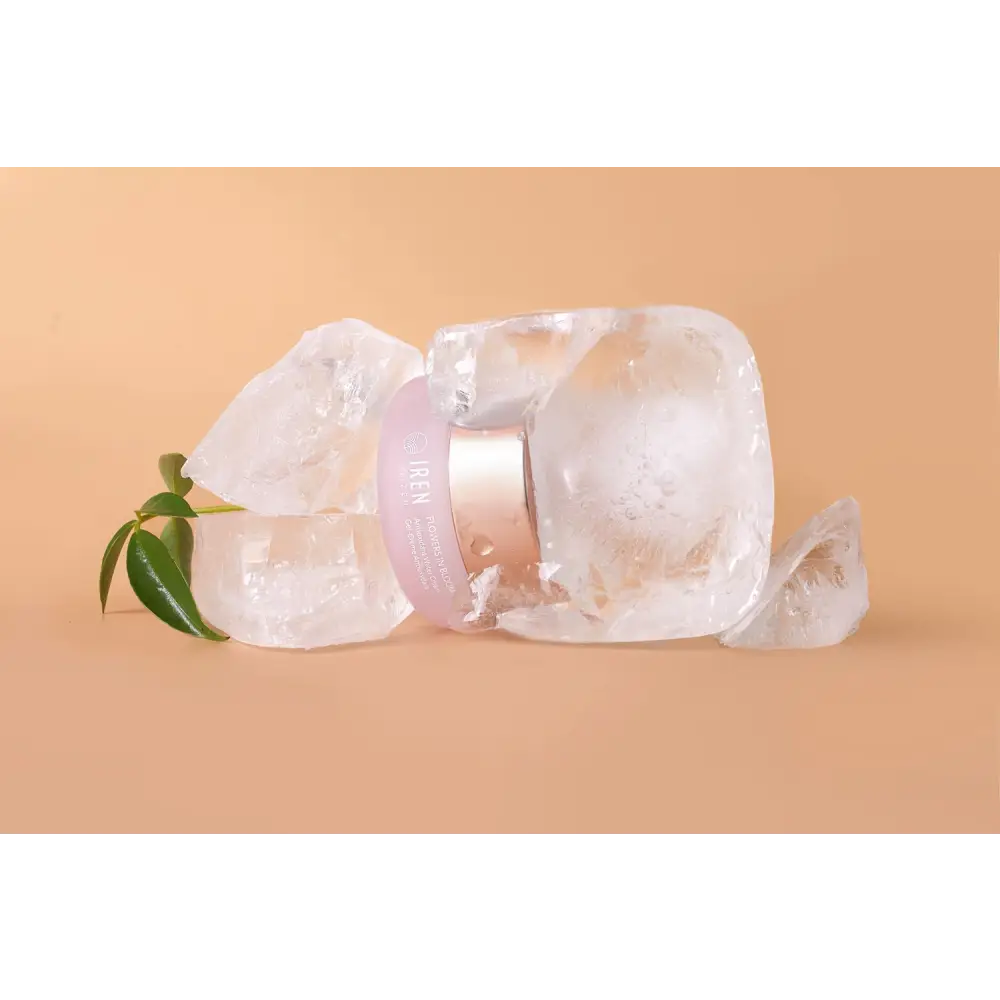 IREN Shizen FLOWERS IN BLOOM – Japán antioxidáns arckrém BIYUSEN™ termálvízzel | Mélyhidratálás természetes ragyogás