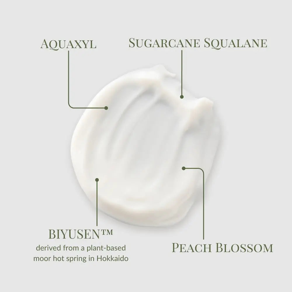 IREN Shizen FLOWERS IN BLOOM – Japán antioxidáns arckrém BIYUSEN™ termálvízzel | Mélyhidratálás természetes ragyogás