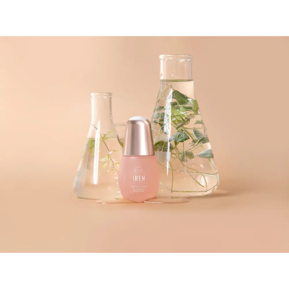 IREN Shizen Forever Young Szérum 20ml – Japán Prémium Anti-Aging Szérum Peptidekkel Gojibogyóval és BIYUSEN™