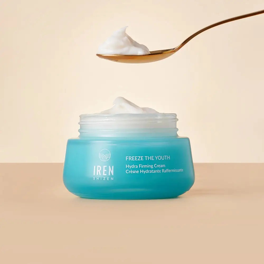 IREN Shizen Freeze the Youth – Prémium Japán Anti-Aging Arckrém Hófülgombával és BIYUSEN™ Termálvízzel az Intenzív