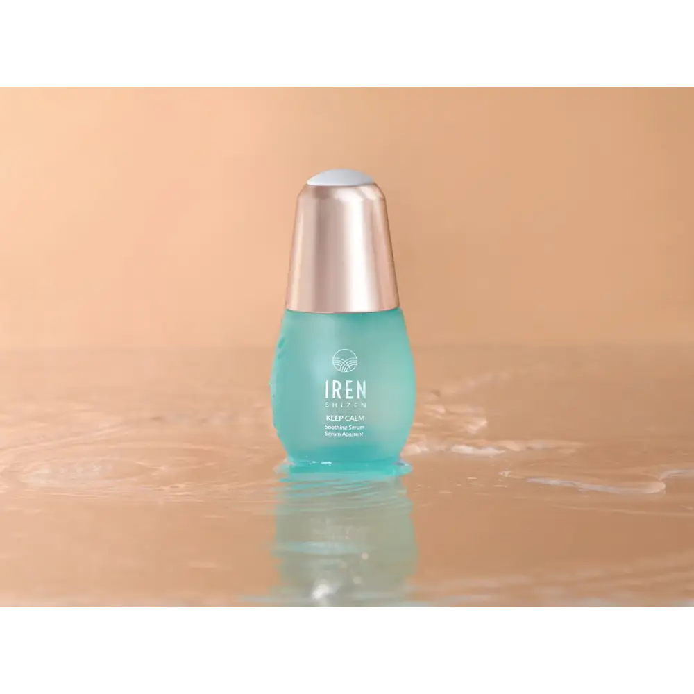 IREN Shizen Keep Calm 20ml – Nyugtató japán szérum érzékeny kipirosodott gyulladt bőrre | Termálvíz és botanikai