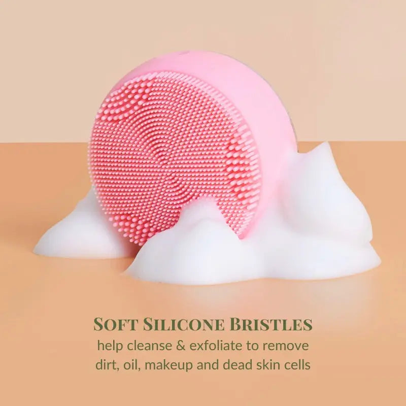 IREN Shizen LEDSKIN GENIE PRO – Luxus 4 az 1-ben arctisztító kefe LED terápiával EMS masszázzsal és japán