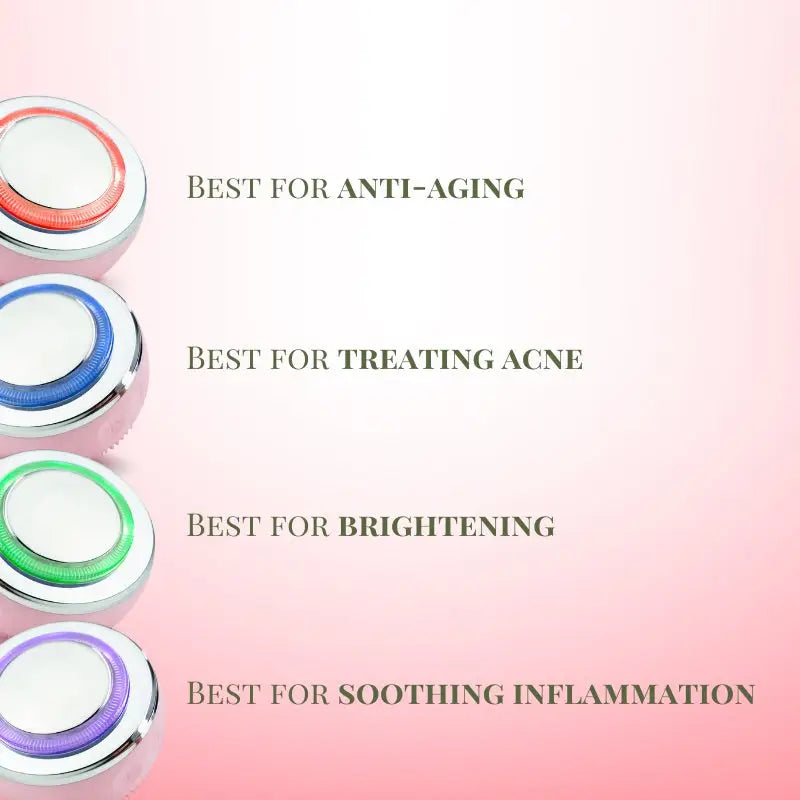 IREN Shizen LEDSKIN GENIE PRO – Luxus 4 az 1-ben arctisztító kefe LED terápiával EMS masszázzsal és japán