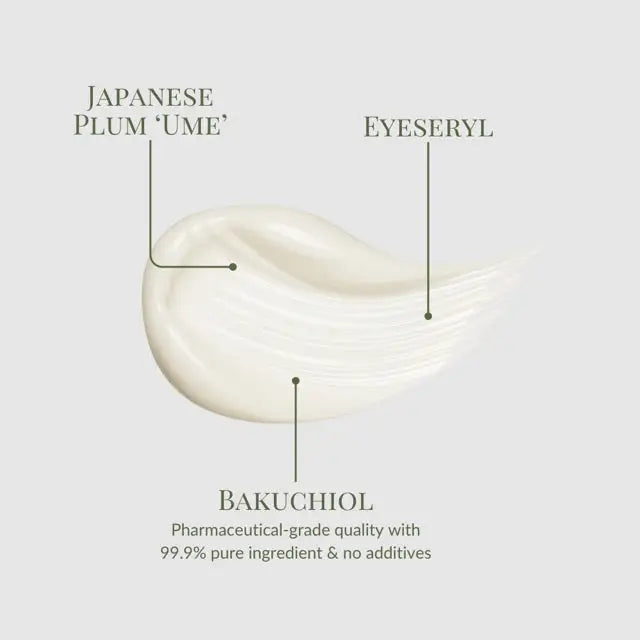 IREN Shizen TIMELESS ELIXIR 15ml – Japán Szem- és Ajakkontúr Krém Bakuchiollal és Platinabevonatú Masszázsrollerrel