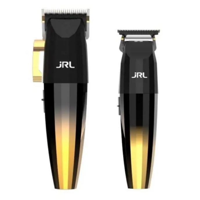 Set Combo Mașină De Tuns JRL 2020C Gold + Mașină De Contur 2020T Gold