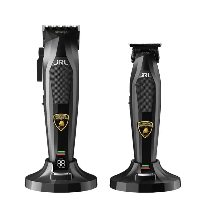 JRL Lamborghini Diamante Black Clipper + Trimmer – Limitált Kiadás Luxus Dizájnnal és Profi Teljesítménnyel - Gépek