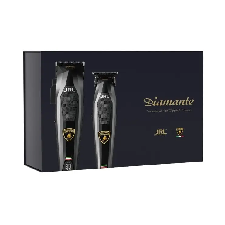 JRL Lamborghini Diamante Black Clipper + Trimmer – Limitált Kiadás Luxus Dizájnnal és Profi Teljesítménnyel - Gépek
