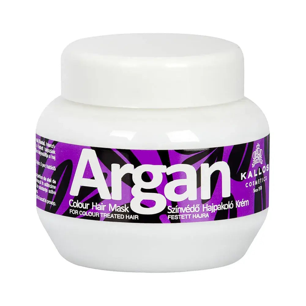 Kallos Argan Colour Hajpakolás Festett Hajra – Intenzív Színvédelem és Hidratálás - 275 ml - Haj