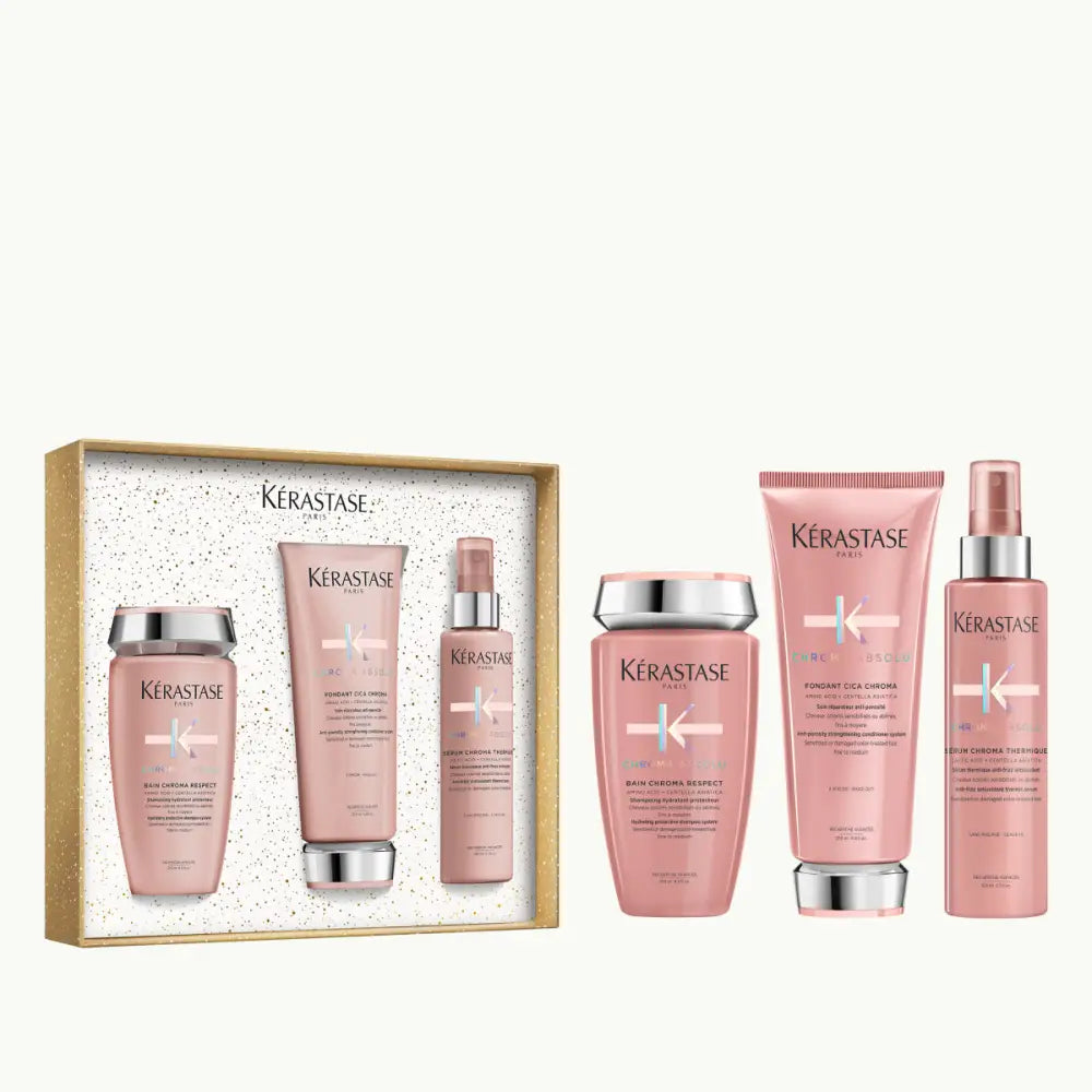 Kérastase Chroma Absolu Ünnepi Ajándékszett 2025 – Színvédelem és ragyogás a festett hajnak - Haj