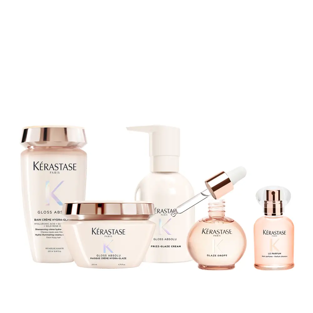 Kérastase Gloss Absolu Bain Crème Hydra‑Glaze – Hidratáló Fényfokozó Sampon Vastag Elektromosodó Hajra Szulfátmentes