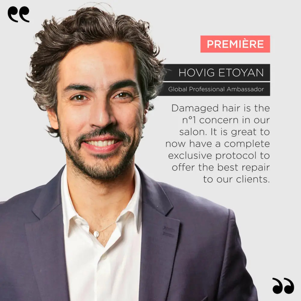 Kérastase Première Bain Décalcifiant Réparateur 80ml – Kalciumeltávolító regeneráló sampon károsodott hajra - Haj