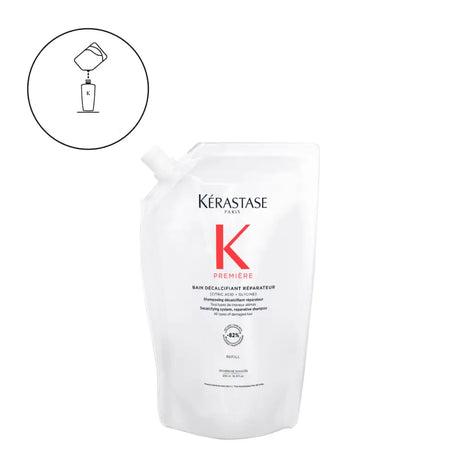 Kerastase Premiere Hajerősítő Sampon Puhább Fényesebb Hajért - 500 ml Utántöltő - Haj