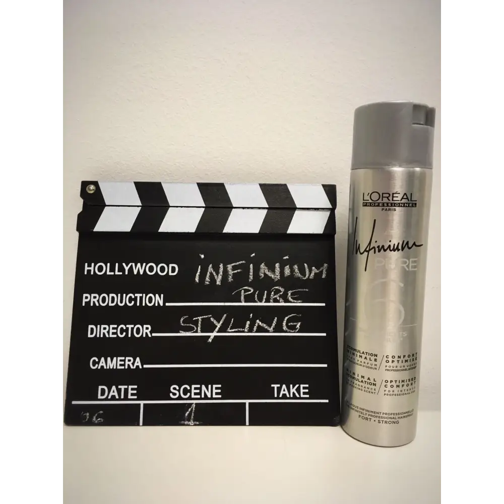 Fixativ Profesional L’Oréal Professionnel Infinium Pure Extra Strong 300ml– Fixare Extra-Puternică Ultra-Uscată Fără
