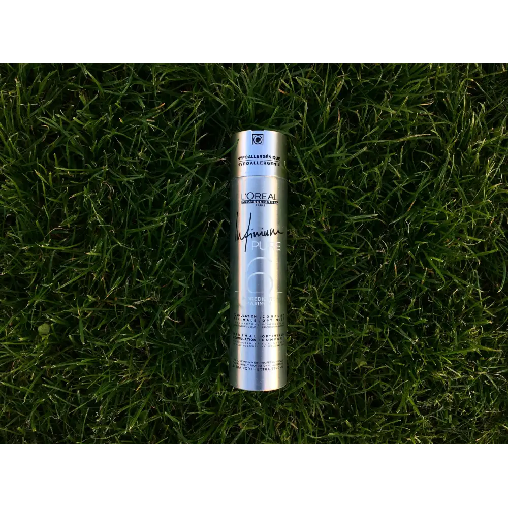 Fixativ Profesional L’Oréal Professionnel Infinium Pure Extra Strong 300ml– Fixare Extra-Puternică Ultra-Uscată Fără