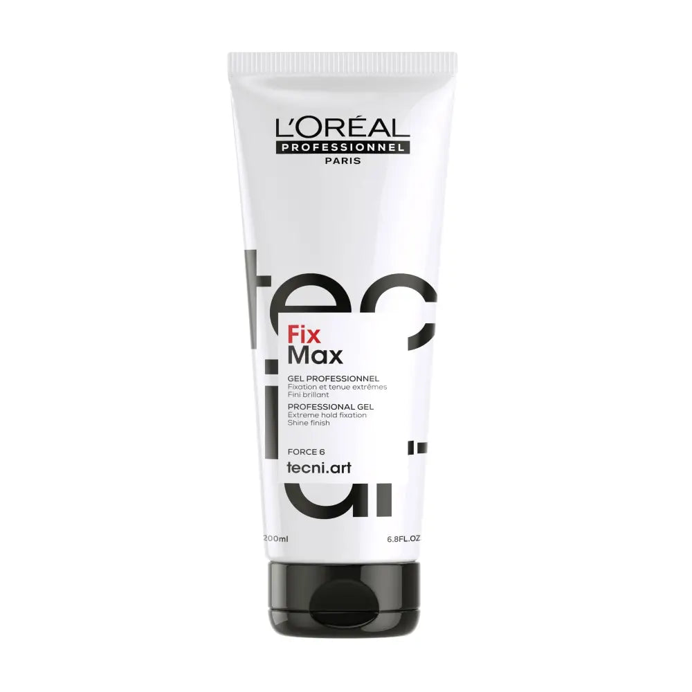 Gel de Fixare Profesional L’Oréal Professionnel Tecni.Art Fix Max 200ml – Fixare Extra-Puternică Strălucire Intensă