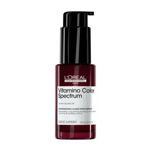 L’Oréal Professionnel Vitamino Color Spectrum Glass Shine Színmegőrző Hajszérum - 30 ml - Haj