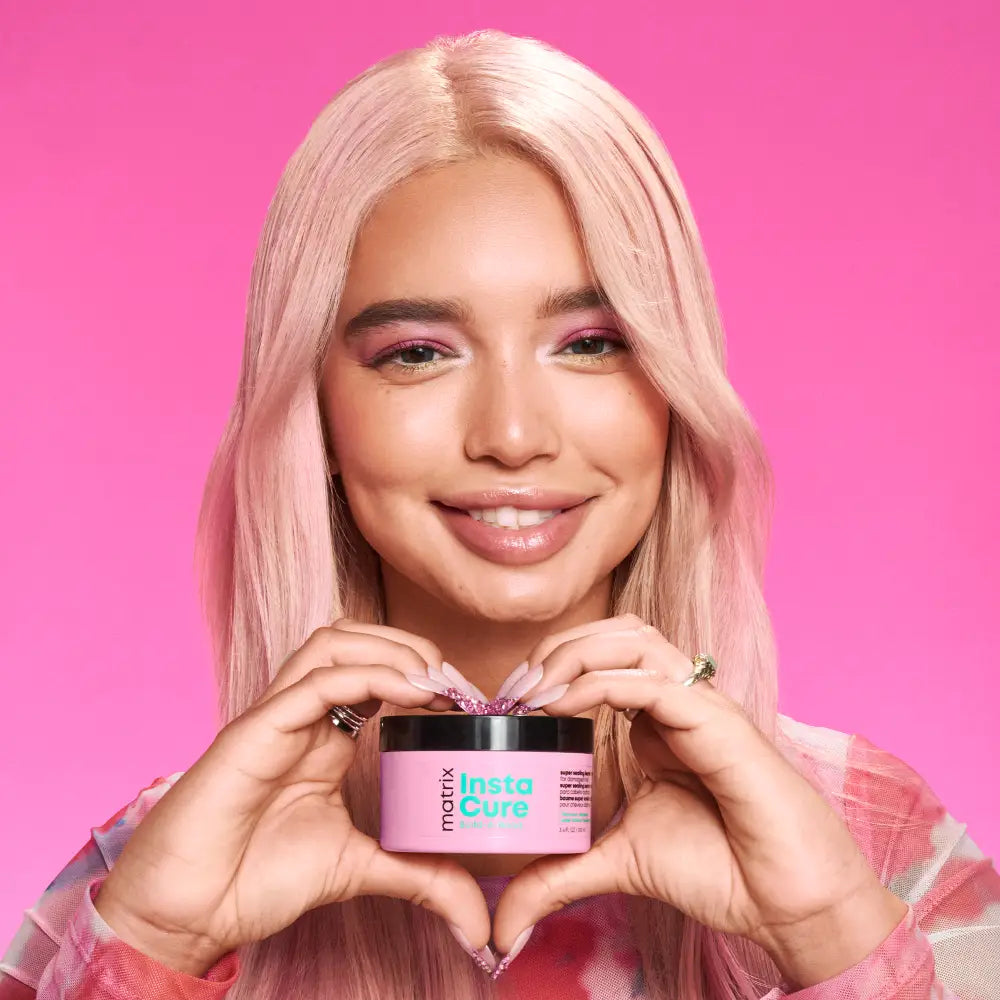 Matrix Instacure Build-A-Bond Super Sealing – Cremă Leave-in Reparatoare pentru Păr Deteriorat 75ml - Păr
