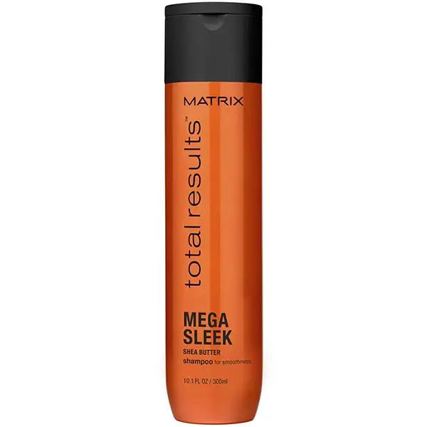 Matrix Total Results Mega Sleek Sampon – Professzionális Sima Haj és Anti-Frizz Védelem Shea Vajjal 300ml - Haj