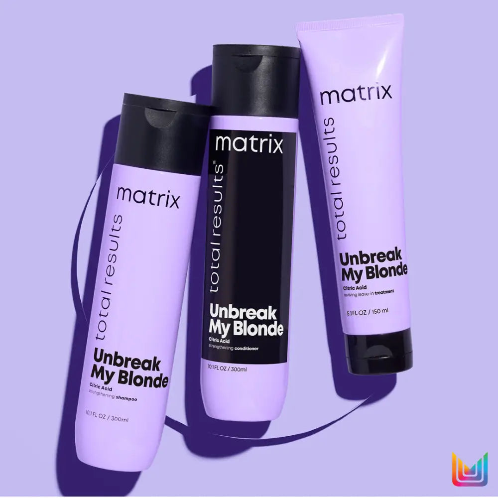 Leave-in Revitalizant Matrix Total Results Unbreak My Blonde – Fortificare și Hidratare pentru Păr Blond 150ml - Păr