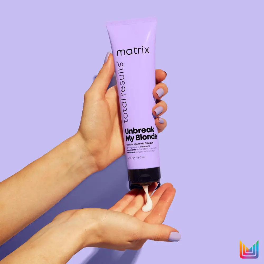 Leave-in Revitalizant Matrix Total Results Unbreak My Blonde – Fortificare și Hidratare pentru Păr Blond 150ml - Păr
