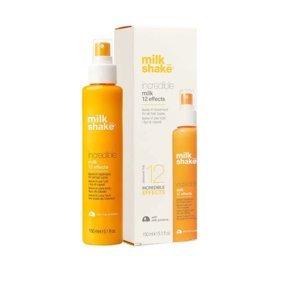 MILK SHAKE Incredible Milk 12 Effects 150ml – Varázslatos Leave-In Hajápoló Minden Hajtípusra - Haj